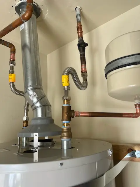 Water heater installation and plumbing repair in New Trier